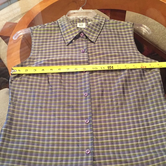 🌿 Vintage GAP silk shirt - Picture 6 of 8